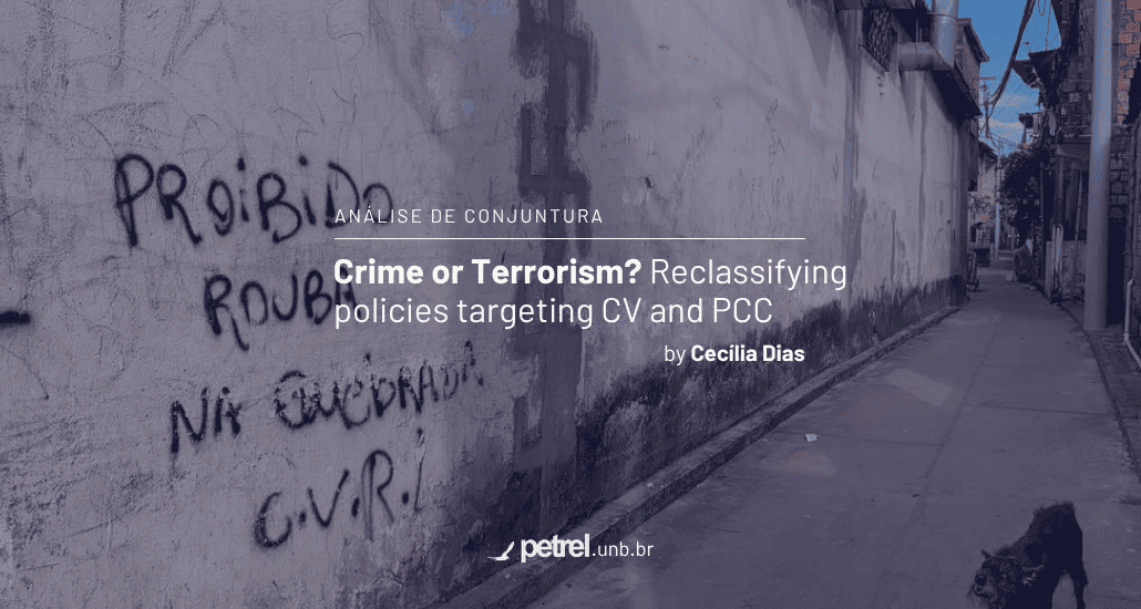 Crime or Terrorism? Reclassifying policies targeting CV and PCC